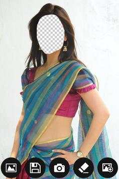 Women Transparent Saree Photo Editor screenshot 2