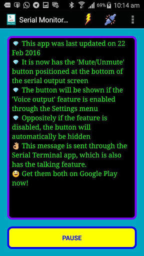 Talking Serial Monitor (FREE) screenshot 2