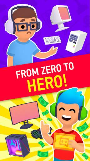 Idle Streamer: Tuber permainan screenshot 4