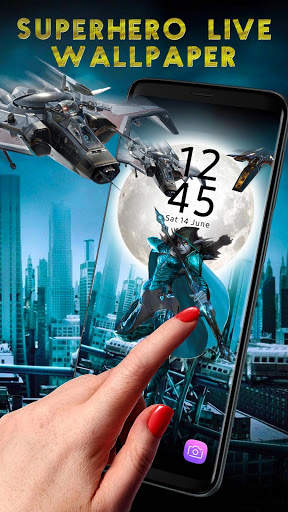 Women Hero APUS Live Wallpaper screenshot 3