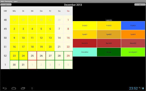 Mein Dienstplan screenshot 20
