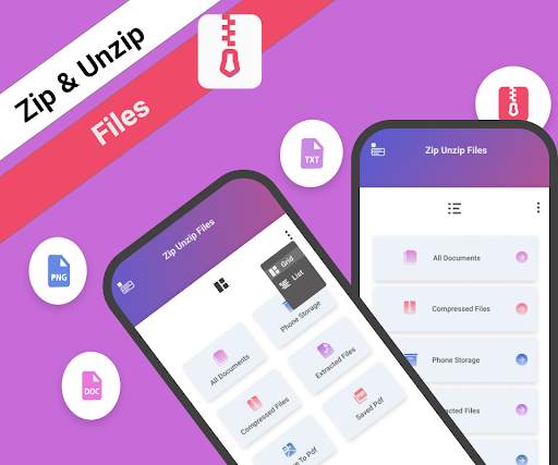 Zip Unzip file-extractor & fast zip file reader screenshot 5