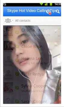 free Skype - hot video call trick screenshot 1