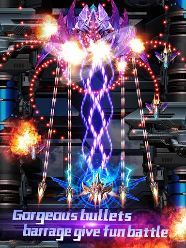 Serangan Thunder: Space Airplane War screenshot 17