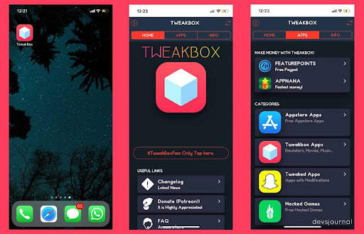 Tweakbox screenshot 4