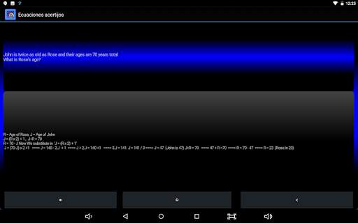 Linear 1st degree  equations Real-life examples screenshot 14