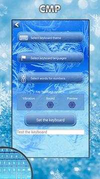 Frozen Keyboard Themes screenshot 2