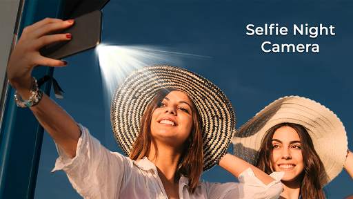 Night Selfie Camera - Front Flash Camera Expert screenshot 1
