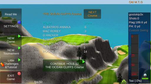 IRON 7 FOUR Golf Game Lite screenshot 3