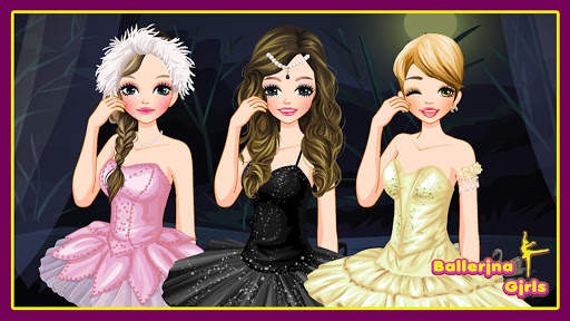 Ballerina Girls Dress up games screenshot 4