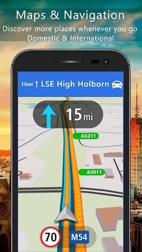 GPS Driving GPS Directions GPS screenshot 1