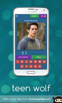 Guess the Actors from TEEN WOLF screenshot 1