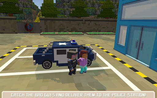 Blocky San Andreas Police SIM screenshot 2