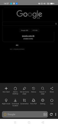 Crazy Browser screenshot 1