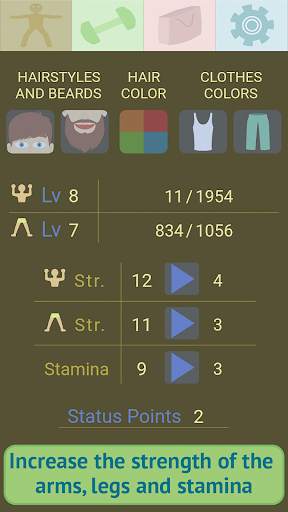 Muscle clicker: Gym game screenshot 3