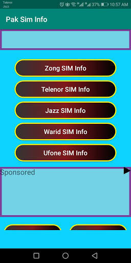 Pak Sim Information.All networks 2019 screenshot 5