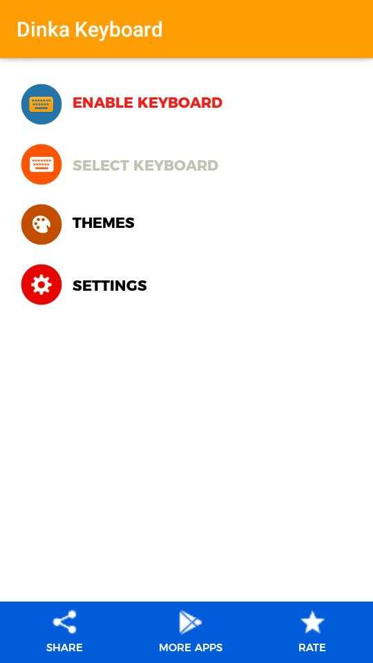 Dinka Keyboard screenshot 4