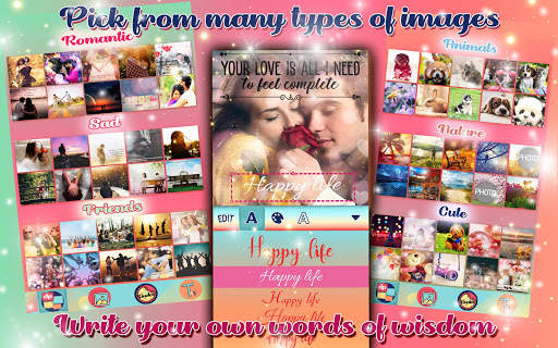 DP and Status Photo Editor ? Pic Quotes Creator screenshot 13