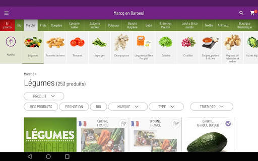 Supermarchés Match Drive screenshot 4