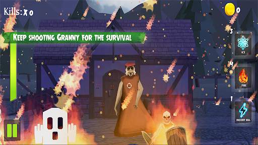 Scary Granny Ghost Hunting Gam screenshot 8