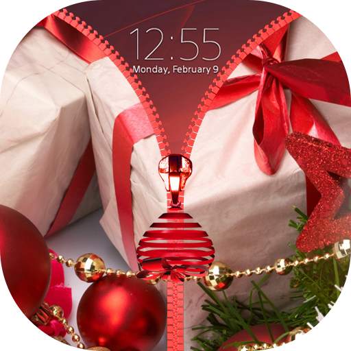 Christmas Zipper Lock Screen 1.2