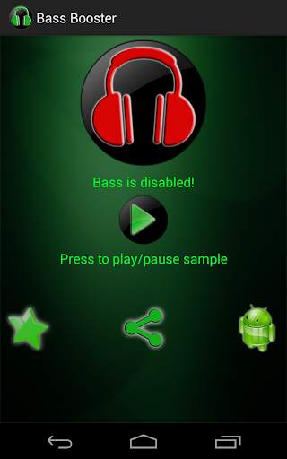 Bass Booster screenshot 1