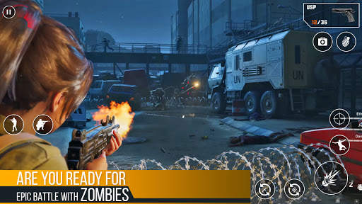 Zombies Shooter 3D : Fire Game screenshot 1