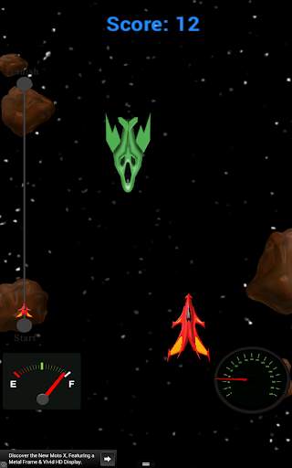 Space Race Tilt Free Tilt Game App screenshot 4