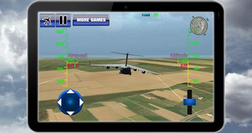 Transport plane simulator 3D! скриншот 8
