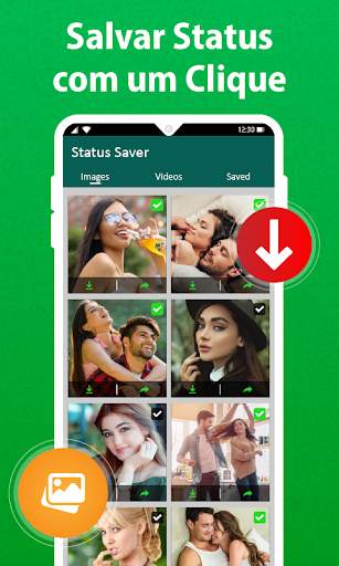 Download de status do whatsapp: Protetor de Status screenshot 2