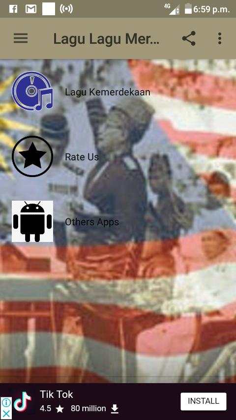 Lagu Lagu Merdeka screenshot 1