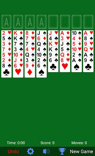 FreeCell Solitaire screenshot 1