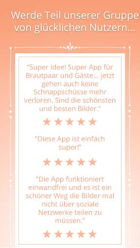 Die Hochzeits-Fotoapp - Wedbox screenshot 8