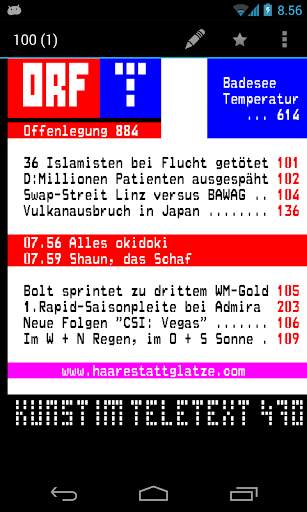 aText-TV - Videotext screenshot 1