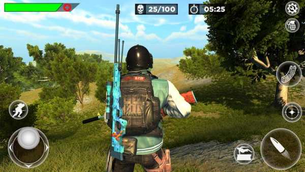 Free Unknown Fire Battleground Survival Game screenshot 2