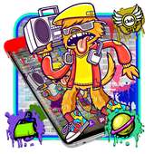 Graffiti Hiphop Launcher on 9Apps