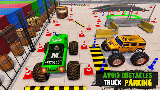 Monster Truck Parking 3D Free Car Games 2021 screenshot 2