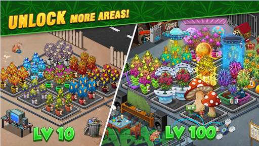 Bud Farm Idle - Growing Tycoon Weed Farm screenshot 4