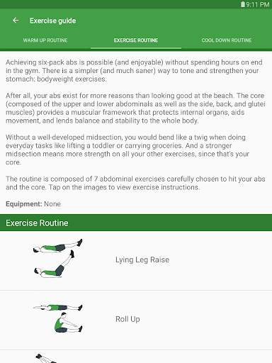 Ultimate Ab & Core Workouts screenshot 8