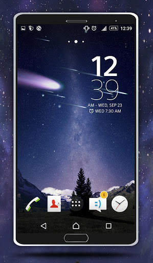 Comet Live Wallpaper screenshot 4