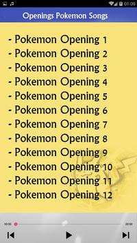 Openings Pokemon Songs screenshot 2