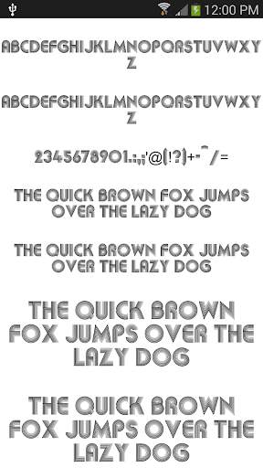 Fonts Cool for FlipFont® free screenshot 4