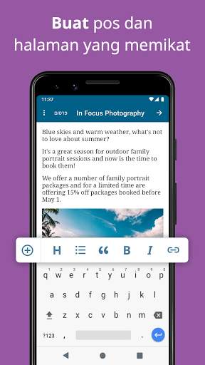 WordPress – Pembuat Situs Web & Blog screenshot 2