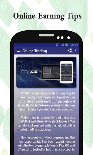 Online earning tips स्क्रीनशॉट 1