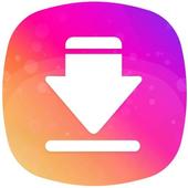 Free video downloader app - save from net icon