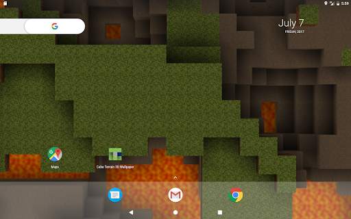 Cube Terrain 3D Live Wallpaper screenshot 16