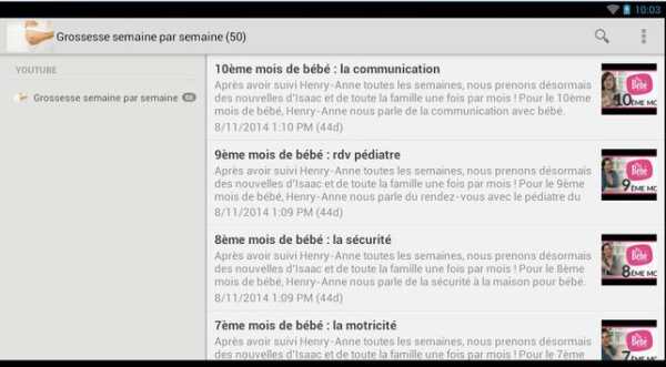 Grossesse Semaine par Semaine screenshot 1