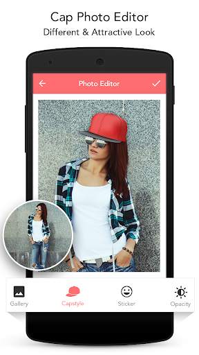 Cap Photo Editor screenshot 2