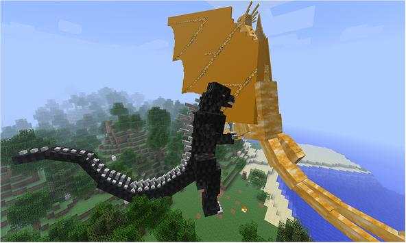 Mod Big Godzilla for MCPE screenshot 3