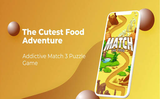 Match The Food Puzzle - Match 3D Game screenshot 2